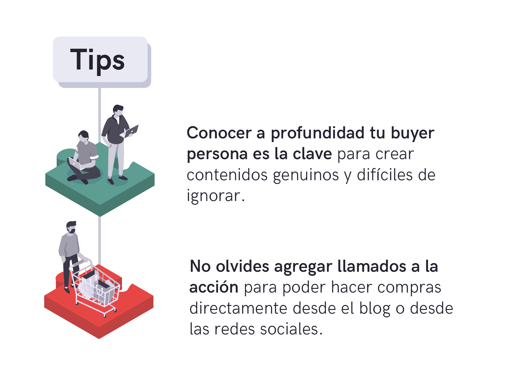 Tips estrategias de contenido