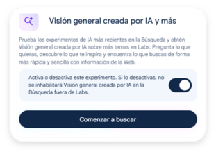 SGR, Busqueda Generativa con IA