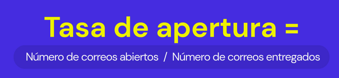 Tasa de apertura