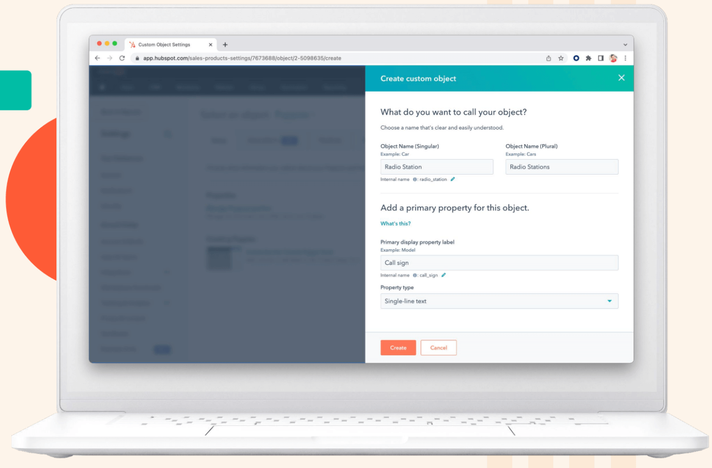 constructor objetos Hubspot 2022