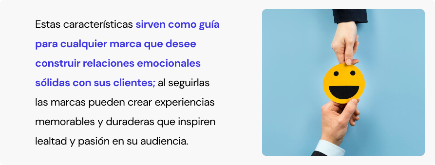Costruir relaciones emocionales con los clientes