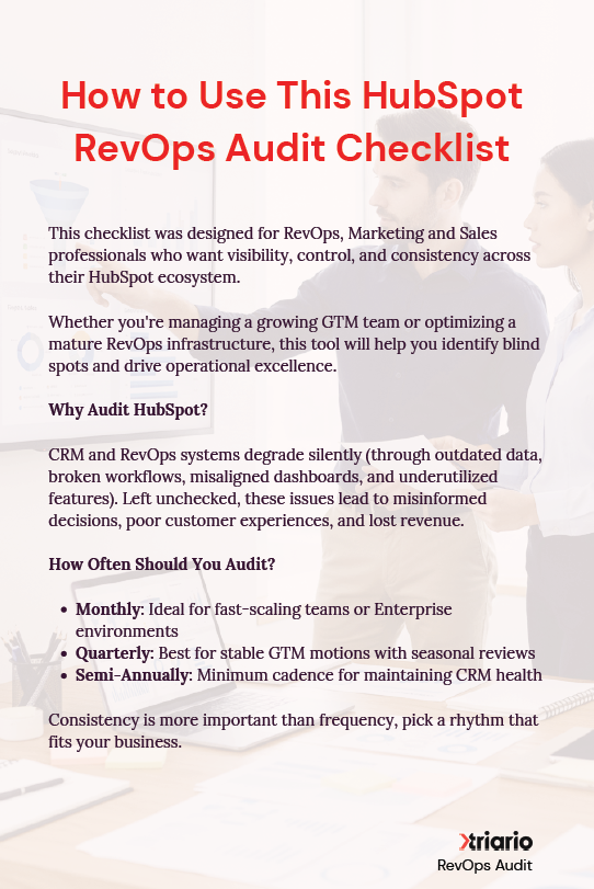 How to Use RevOps Audit