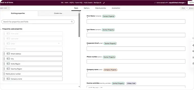 Formulario de contacto