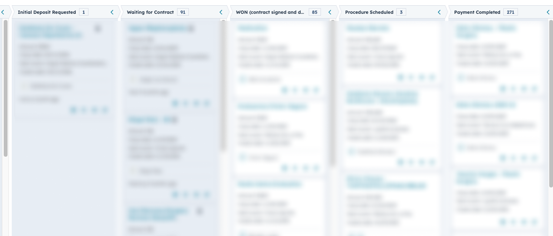 Procedure Pipeline Visibility